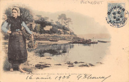 Bénodet           29         Cale De Sainte Marine . Retour De La Pêche Aux Coques            (voir Scan) - Sonstige & Ohne Zuordnung