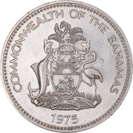 Monnaie, Bahamas, Elizabeth II, 10 Dollars, 1975, Franklin Mint, U.S.A., SPL - Bahamas