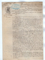 VP21.978 - Acte 1884 - Procuration Par Mr & Mme RICHARD à LA FERTE - MACE à Mr ....... - Manuscrits