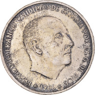 Monnaie, Espagne, Caudillo And Regent, 100 Pesetas, 1966, Madrid, SUP, Argent - 100 Pesetas