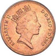Monnaie, Grande-Bretagne, Elizabeth II, Penny, 1989, SUP, Bronze, KM:935 - 1 Penny & 1 New Penny