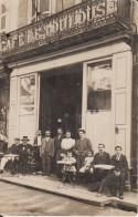 CARTE PHOTO  HTE GARONNE - CAFE DE TOULOUSE - Cafés