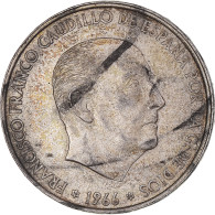 Monnaie, Espagne, Caudillo And Regent, 100 Pesetas, 1966, Madrid, TTB+, Argent - 100 Peseta