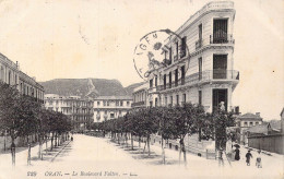 ALGERIE - Oran - Le Boulevard Fulton - Carte Postale Ancienne - Oran