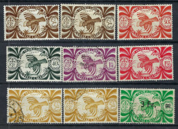 NOUVELLE CALEDONIE Ca.1943: Lot D'obl. Et De Neufs - Used Stamps