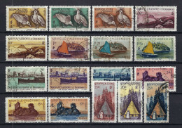 NOUVELLE CALEDONIE Ca.1948: Les Y&T 259-263,265-268,270-277 Obl. CAD - Used Stamps
