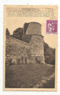 Cp, 17 , MONTENDRE , Tour Ronde De L'ancien Château, Voyagée - Montendre