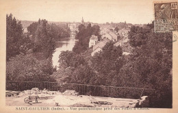 St Gaultier * Travaux Pierres ! * Vue Panoramique Prise Des Fours à Chaux - Autres & Non Classés