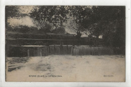Épône (78) : Le Barrage à Le Bâtardeau En 1914 PF. - Epone