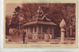 Vientiane (Laos) : La Reconstitution De La Bibliothèque Vietnamienne Expo Coloniale Paris En 1931 (animé) PF. - Laos