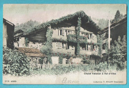 * Val D'Illiez (Valais - Suisse - Schweiz) * (C.P.N. 4160 - Collection T. Pfaff Neuchatel) Chalet Valaisan, Couleur, TOP - Val-d'Illiez 