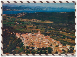 6AI4466 GASSIN VUE GENERALE AU FOND LE GOLFE DE SAINT TROPEZ  2 Scans - Carces