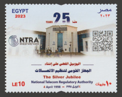 Egypt - 2023 - 25th Annie. Of National Telecom Regulatory Authority - MNH** - Nuovi