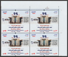 Egypt - 2023 - 25th Annie. Of National Telecom Regulatory Authority - MNH** - Neufs