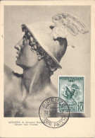 ITALIE - CARTE MAXIMUM - Yvert N° 613 - RECENSEMENT INDUSTRIEL Et COMMERCIAL - Année 1951 - Maximumkarten (MC)