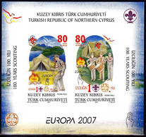 Europa Cept - 2007 - Türkish Cyprus, Zypren - 1.Mini S/Sheet ** MNH - 2007