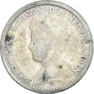 Monnaie, Pays-Bas, Wilhelmina I, 25 Cents, 1918, Utrecht, TB, Argent, KM:146 - 25 Cent