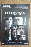 Coffret 4 DVD Série TV Policière Engrenages Intégrale Saison 3 - Neuf Sous Cellophane - Grégory Fitoussi Audrey Fleurot - TV-Serien