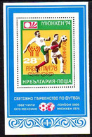 BULGARIA 1978 Football World Cup Block MNH / **.  Michel Block 76 - Ungebraucht