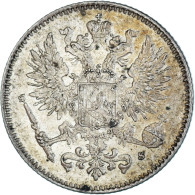 Monnaie, Finlande, Nicholas II, 50 Penniä, 1915, Helsinki, SUP, Argent, KM:2.2 - Finlandia