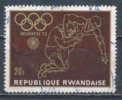 °°° RWANDA - Y&T N°428 - 1971 °°° - Oblitérés