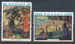 °°° RWANDA - Y&T N°956/57 - 1980 °°° - Oblitérés