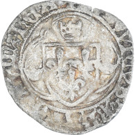 Monnaie, France, Louis XII, Grand Blanc à La Couronne, 1498-1514, Angers, B+ - 1498-1515 Louis XII Le Père Du Peuple