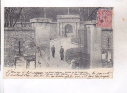 CPA DPT 92 MONT VALERIEN, , ENTREE DE LA FORTERESSE  En 1905! - Mont Valerien