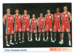 GF (Sport) 276, Basket, Journal L'union, Reims Champagne Basket Saison 2001/2002 - Basketbal