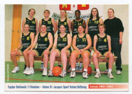 GF (Sport) 277, Basket, Journal L'union, Union St-Jacques Sport Reims/Bétheny Saison 2001/2002 - Basketball