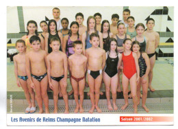 GF (Sport) 288, Natation, Journal L'union, Les Avenirs De Reims Champagne Natation Saison 2001/2002 - Zwemmen