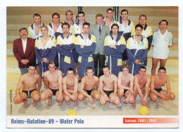 GF (Sport) 289, Natation, Journal L'union, Reims Natation - Water Polo Saison 2001/2002 - Zwemmen