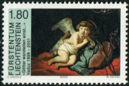 Liechtenstein 2000; Rembrandt, Amour à La Bulle De Savon; Yt1169 S1168-69 - Rembrandt