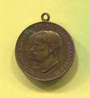 Kingdom Of Italy - Vittorio Emanuele I & III, Arma Dei Carabinieri Reali 1814 - 1914, Medal By E. Tadolini - Italia