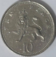 Great Britain - 10 Pence 1996, KM# 938b (#2326) - 10 Pence & 10 New Pence