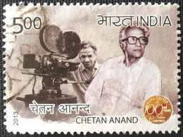 INDIA 2013 USED STAMP 100 YEARS OF INDIAN CINEMA (CHETAN ANAND) - Usados