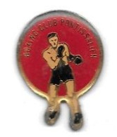Pin's  Sport  BOXE, Ville  PONTARLIER, BOXING - CLUB  PONTISSALIEN  ( 25 ) - Boxing