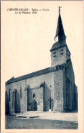 S13047 Cpa 23 Chénerailles - Eglise Et Croix De La Mission 1931 - Chenerailles