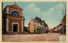 LANDRECIES L'EGLISE ET LA GRAND' PLACE - Landrecies