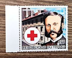 TCHAD Croix Rouge, Red Cross. Henri Dunant Yvert N° 497 ** Mnh. Dentelé - Croix-Rouge