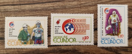 EQUATEUR Croix Rouge, Red Cross. Yvert N° 1191 ** Mnh. 125 Eme Anniversaire De La Croix Rouge - Rotes Kreuz