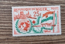 NIGER Croix Rouge, Red Cross. Centaire De La Croix Rouge. Yvert N° PA 28 ** MNH - Cruz Roja