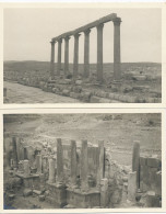 Real Photo 5 Cards Djerash Ruines Romaines Roman Ruins - Jordan