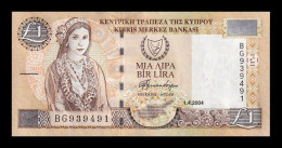 Chipre Cyprus 1 Pound 2004 Pick 60d (2) Sc Unc - Chipre