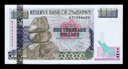 Zimbabwe 1000 Dollars 2003 Pick 12b Small Serial Sc Unc - Zimbabwe