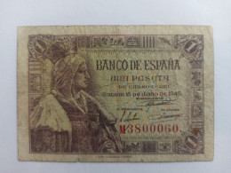 Espagne 1 Peseta 1945 - 1-2 Pesetas