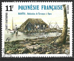 POLYNESIE. N°299 Oblitéré De 1988. Tahiti D'autrefois. - Gebraucht