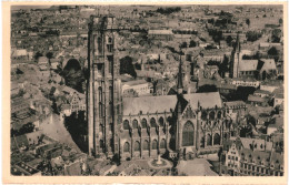 CPA Carte Postale Belgique Malines Cathédrale Saint Rombeau  Vue Aérienne VM67145 - Mechelen