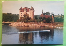 SKI NAUTIQUE Sur La Retenue Du Barrage De Bort Les Orgues Et Le Chateau De Val,  Waterskiing , Ed Du Lys TB - Water-skiing