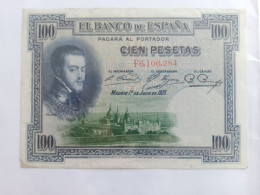 Espagne 100 Pesetas 1925 - 100 Peseten